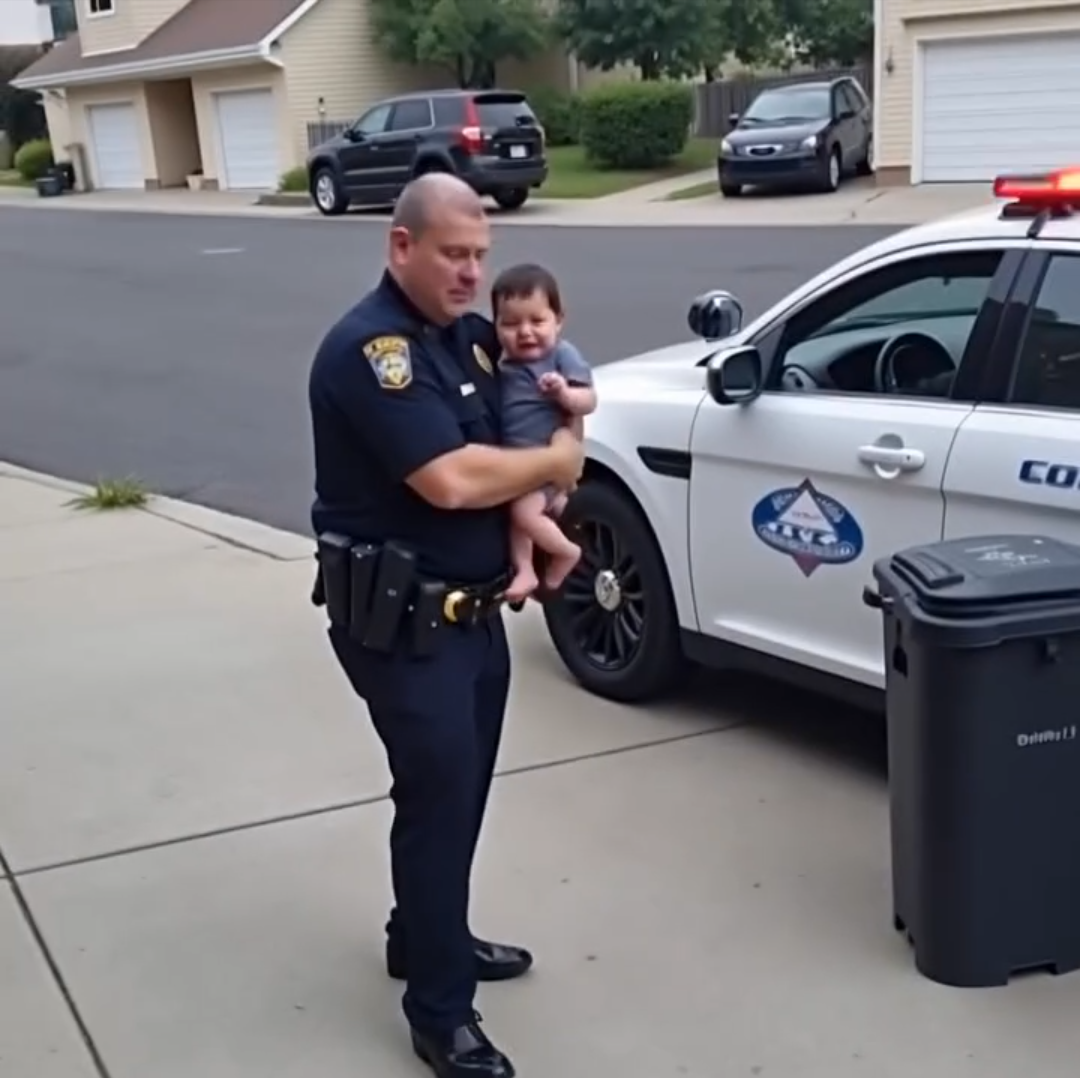 Retired Paramedic Helps Cop Save Baby Who Stopped Breathing